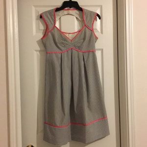 Fall sale-Reduced Seersucker Baby Doll Dress